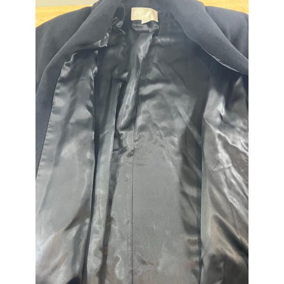 Vintage The Limited Wool Blend Jacket Black Womans Size L - Picture 7 of 8